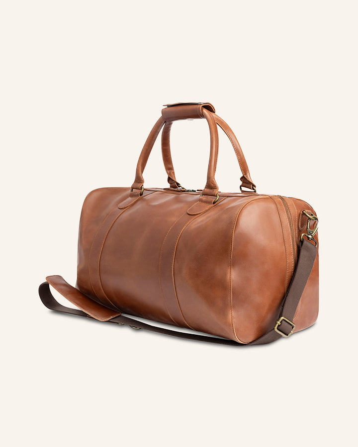 Leder Weekender Willow