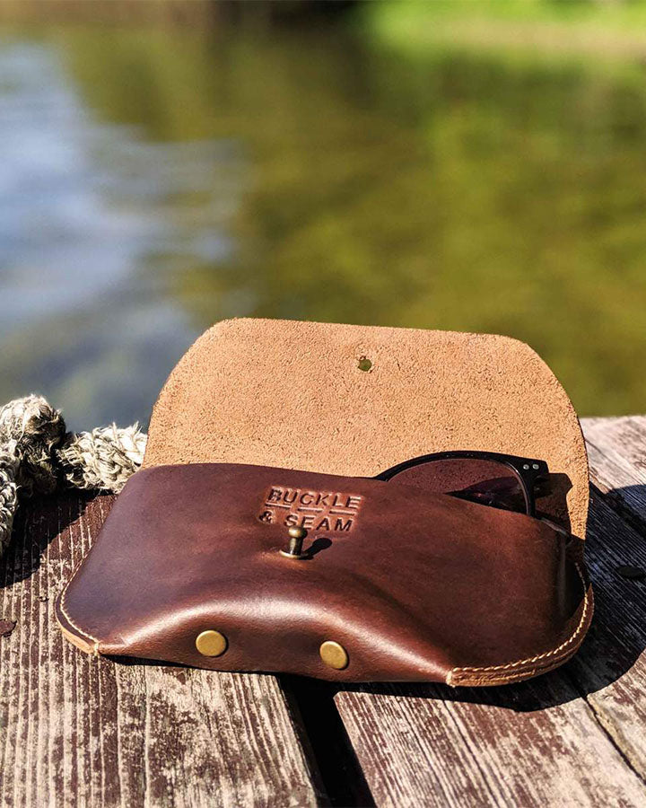 Leder Brillenetui Arizona