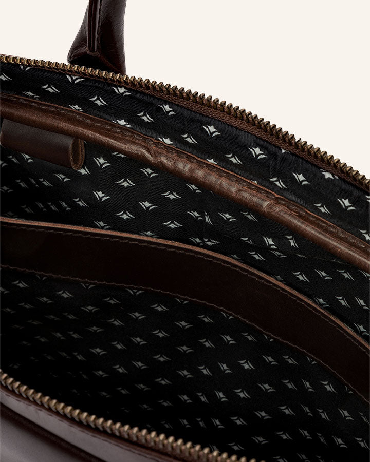 Leather Briefcase Cali - Character Sale