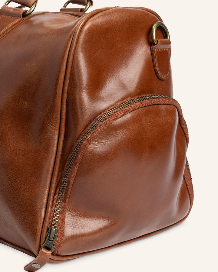 Leder Weekender Collin