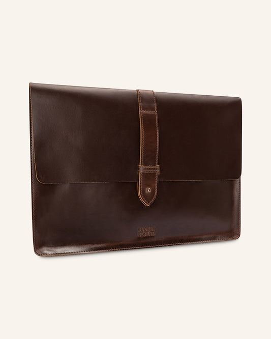 Leder Laptop Sleeve Aspen