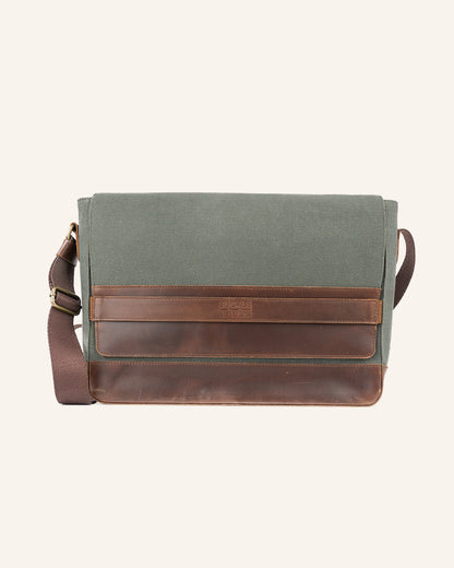 Canvas Messenger Bag Times