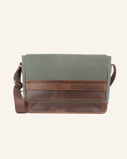 Canvas Messenger Bag Times