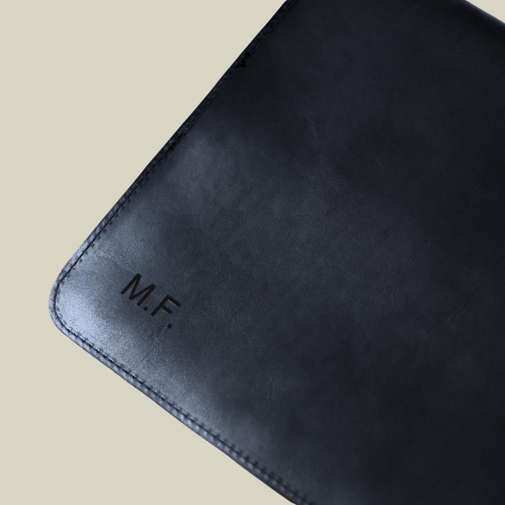 Leather Laptop Sleeve Terra Blackblue | 13inch