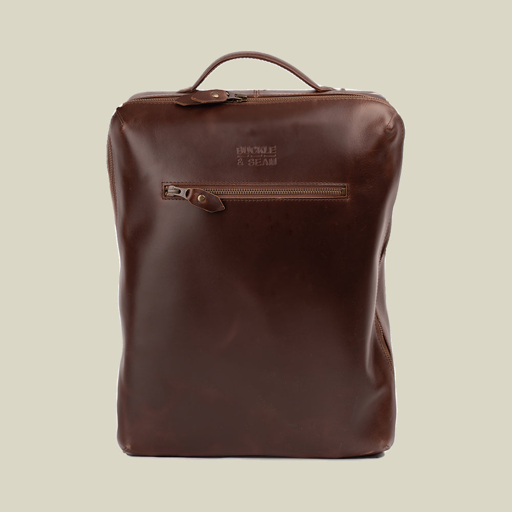 Leather Backback Mik