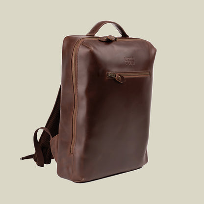Leather Backback Mik