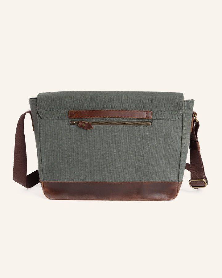Canvas Messenger Bag Times