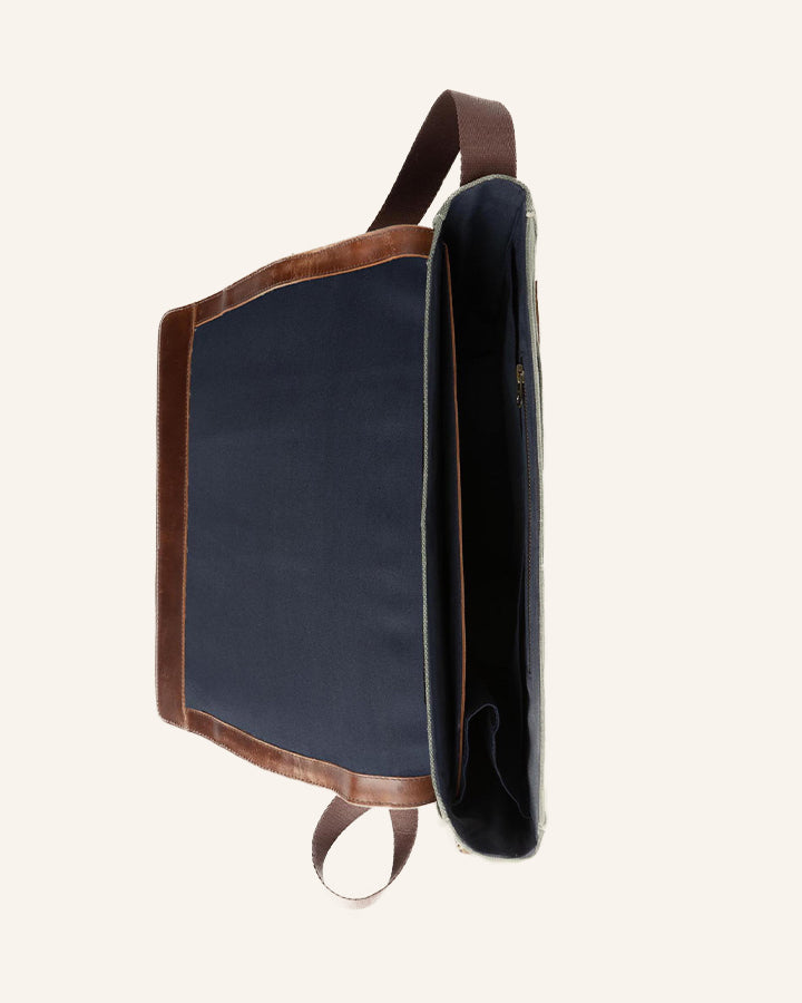 Canvas Messenger Bag Times