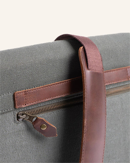 Canvas Messenger Bag Times