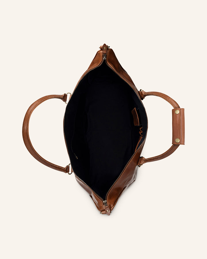 Leder Weekender Linwood