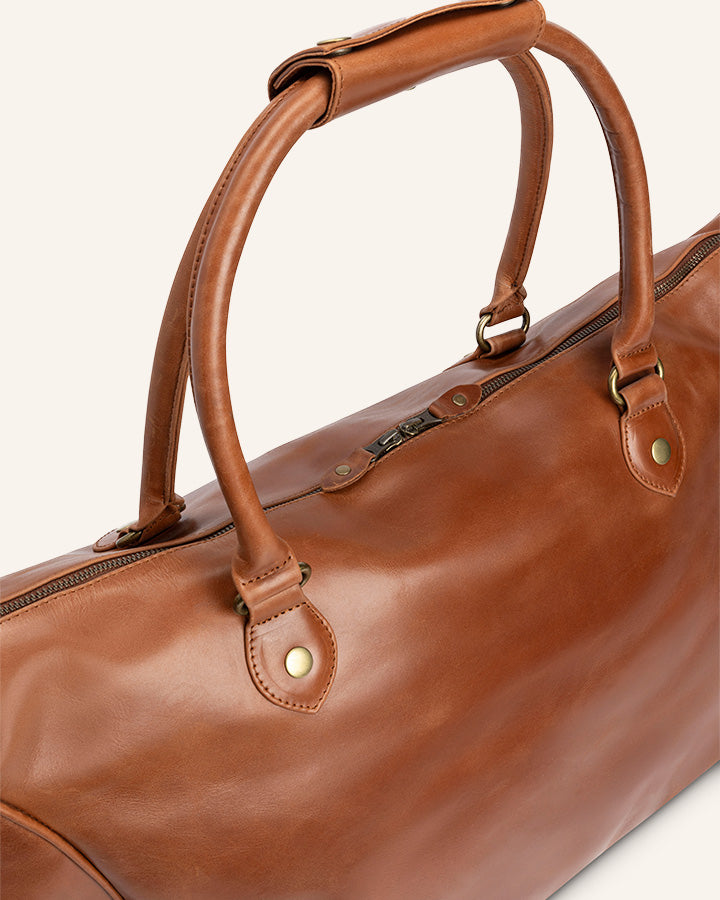 Leder Weekender Linwood