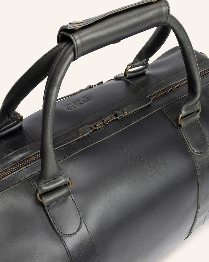 Leder Weekender Willow