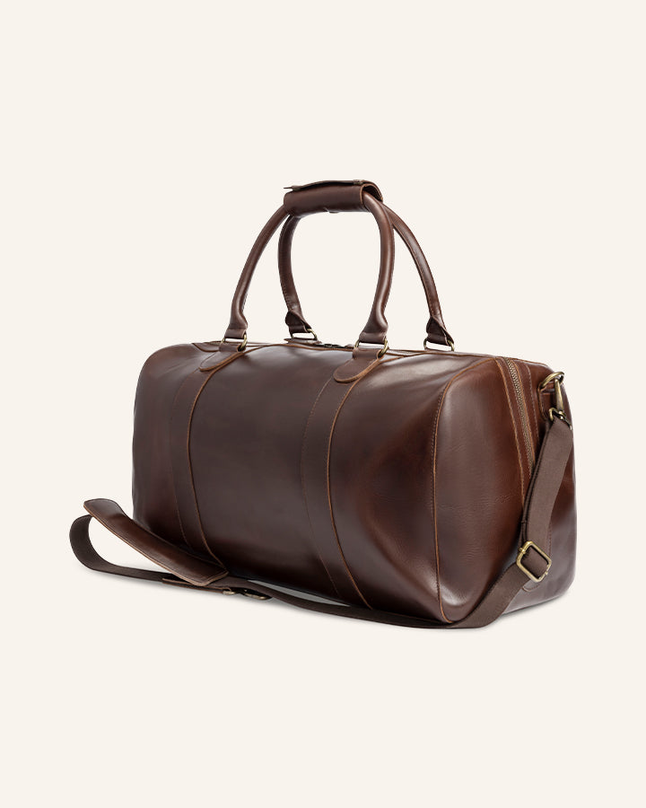 Leder Weekender Willow
