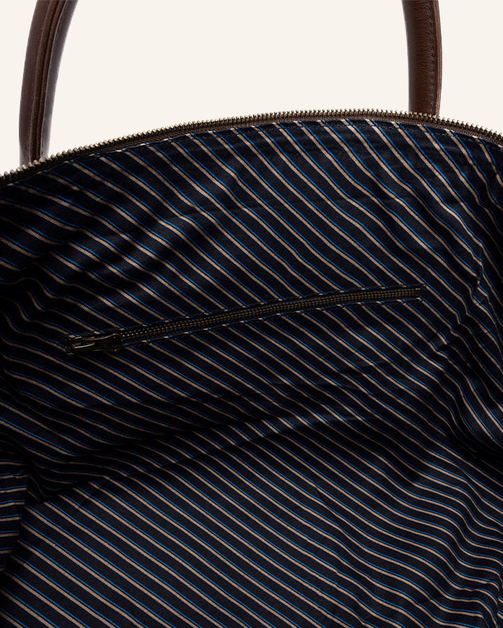 Leder Weekender Willow