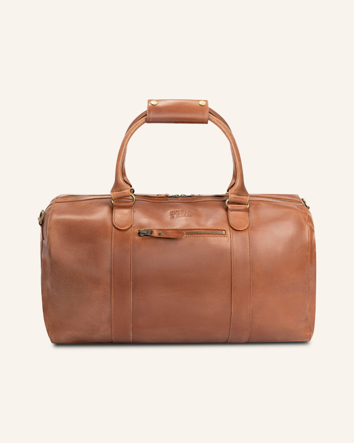 Leder Weekender Willow