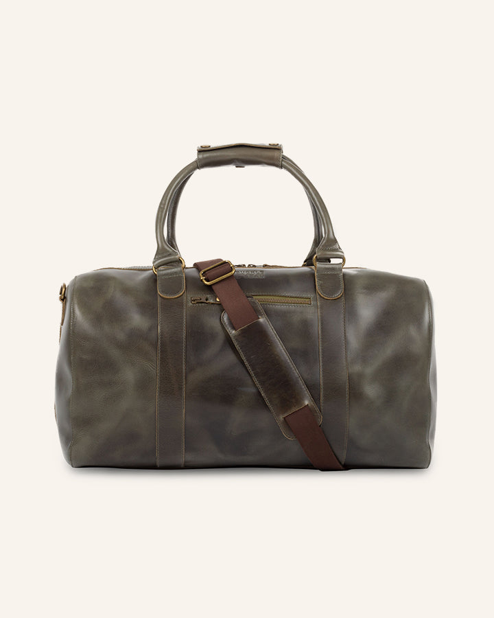 Leder Weekender Willow