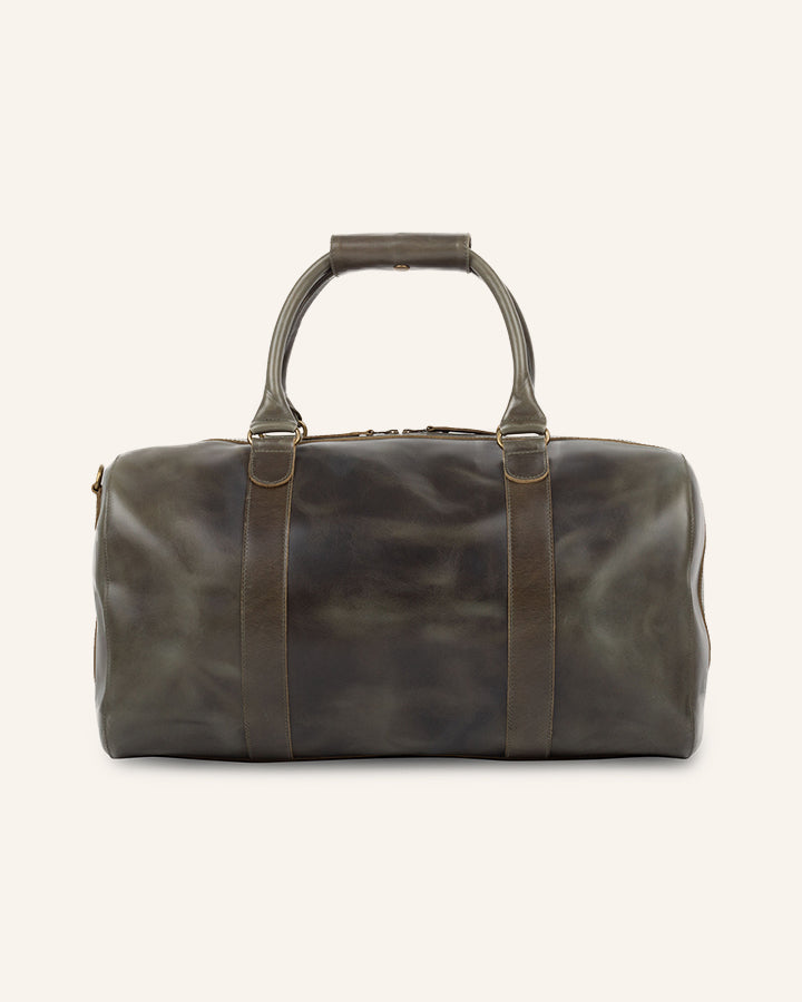 Leder Weekender Willow