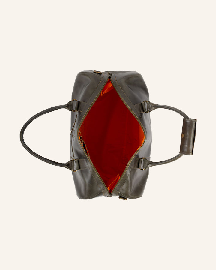 Leder Weekender Willow