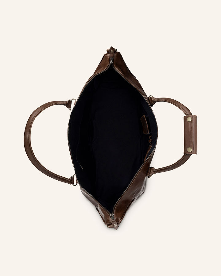 Leder Weekender Linwood