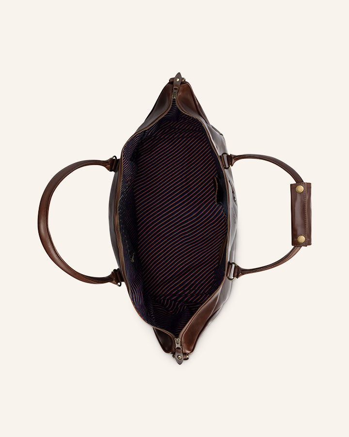 Leder Weekender Linwood