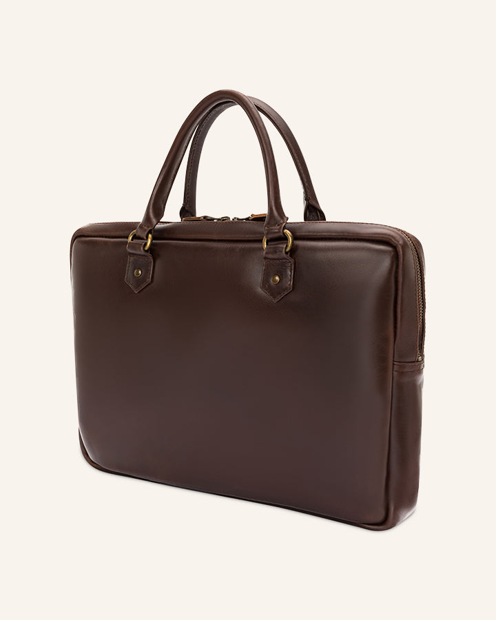 Leather Briefcase Cali - Character Sale