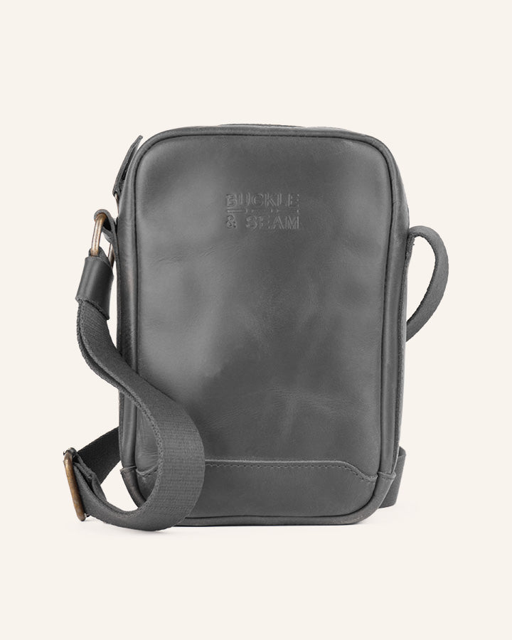 Leder Crossbody Bag Runner