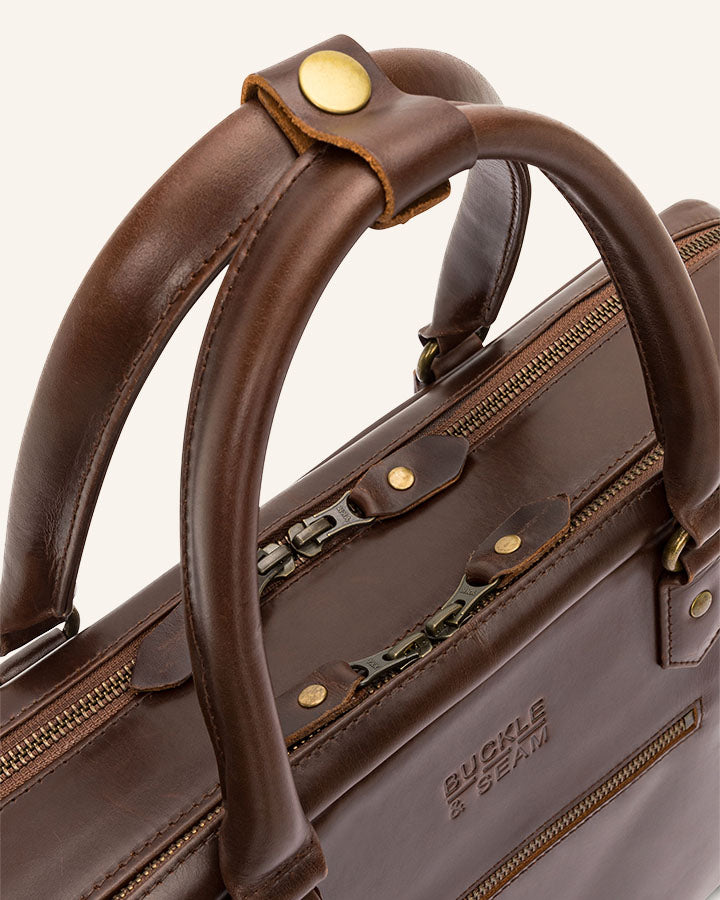 Leder XL Aktentasche Albert - Charakter Sale