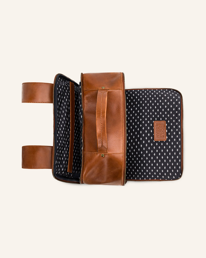 Leder Rucksack Leon