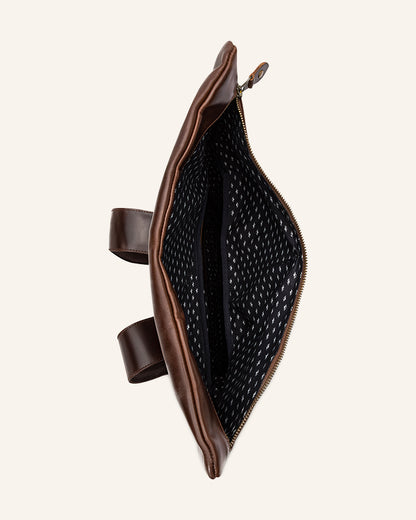 Leder Rolltop Rucksack Nomad - Charakter Sale