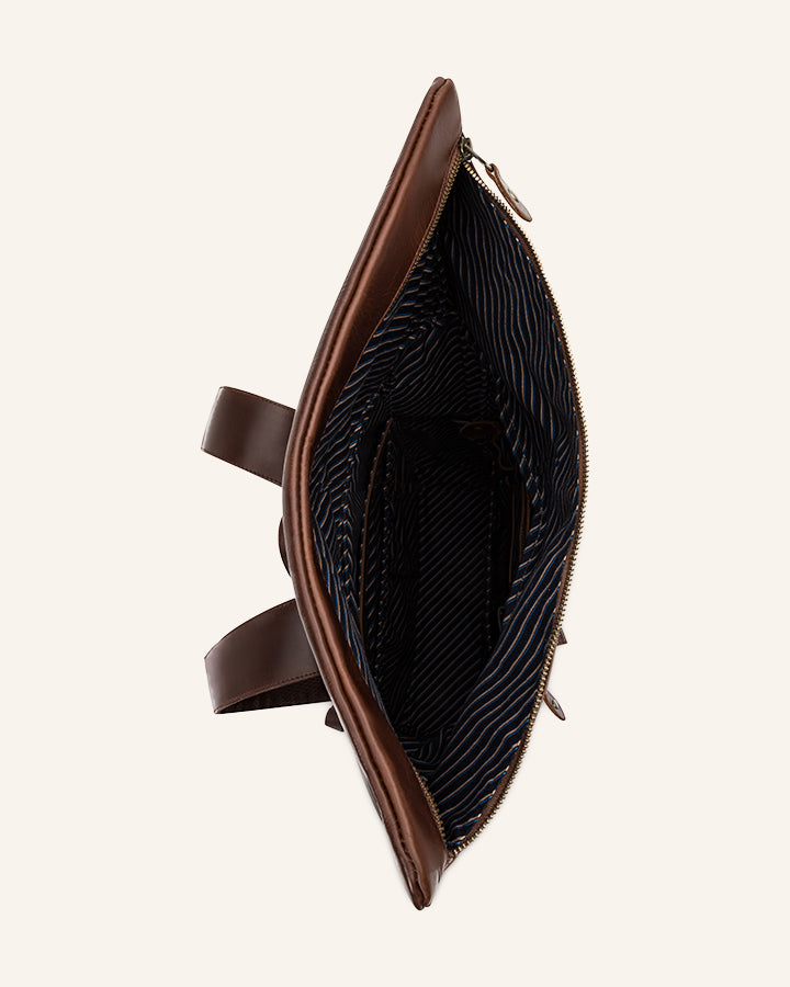 Leather Rolltop Backpack Norman -  Character Sale