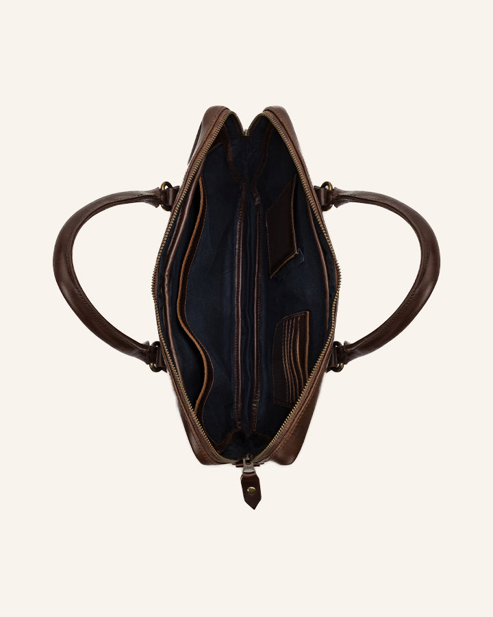 Leather Briefcase Cali - Character Sale