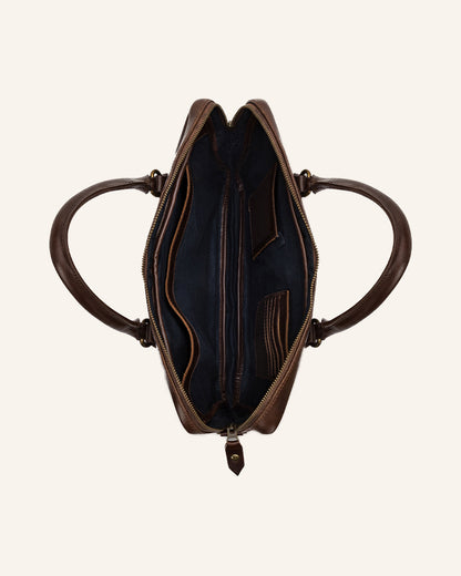 Leather Briefcase Cali - Character Sale