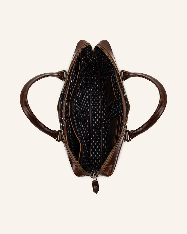 Leather Briefcase Cali - Character Sale