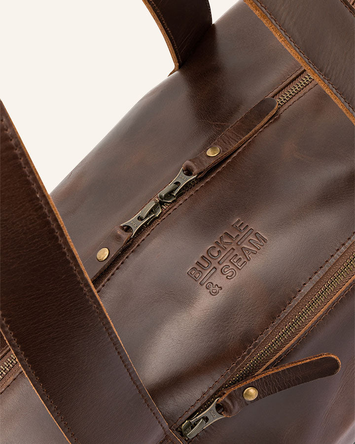 Leder Duffle Bag Chap