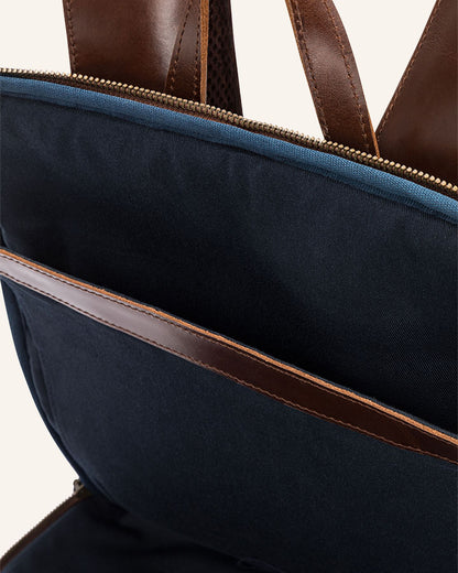 Leather Rolltop Backpack Norman -  Character Sale