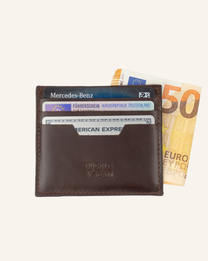 Leder Kartenetui Sterling