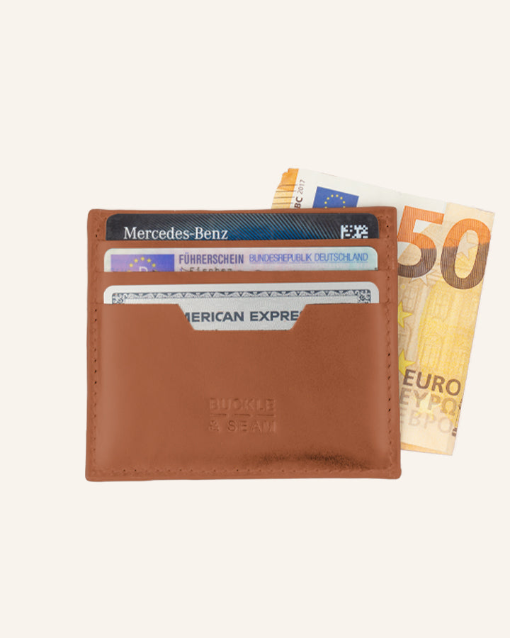 Leder Kartenetui Sterling