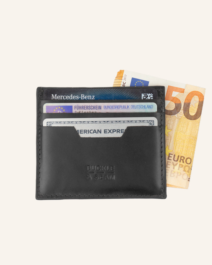 Leder Kartenetui Sterling