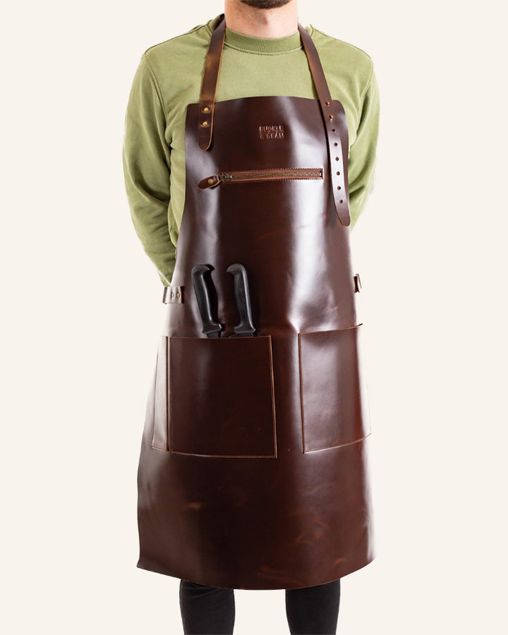 Leather Grilling Apron Asado