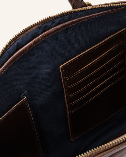 Leather Briefcase Cali - Character Sale