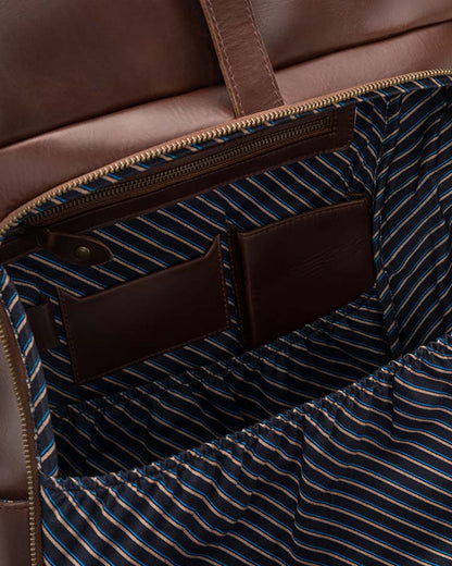 Leder Rolltop Rucksack Nomad - Charakter Sale