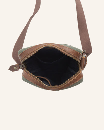 Canvas Crossbody Bag Runner