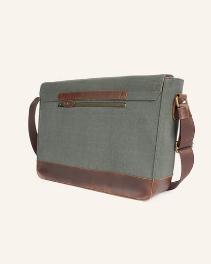 Canvas Messenger Bag Times
