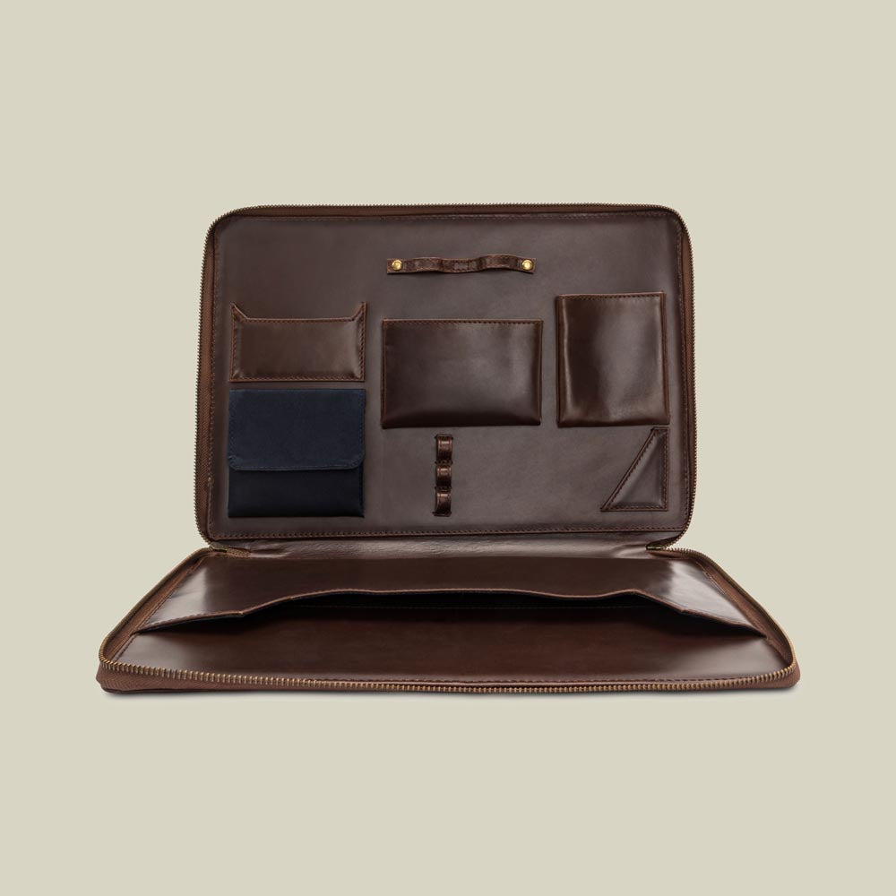 Leather Document Folder Ralph