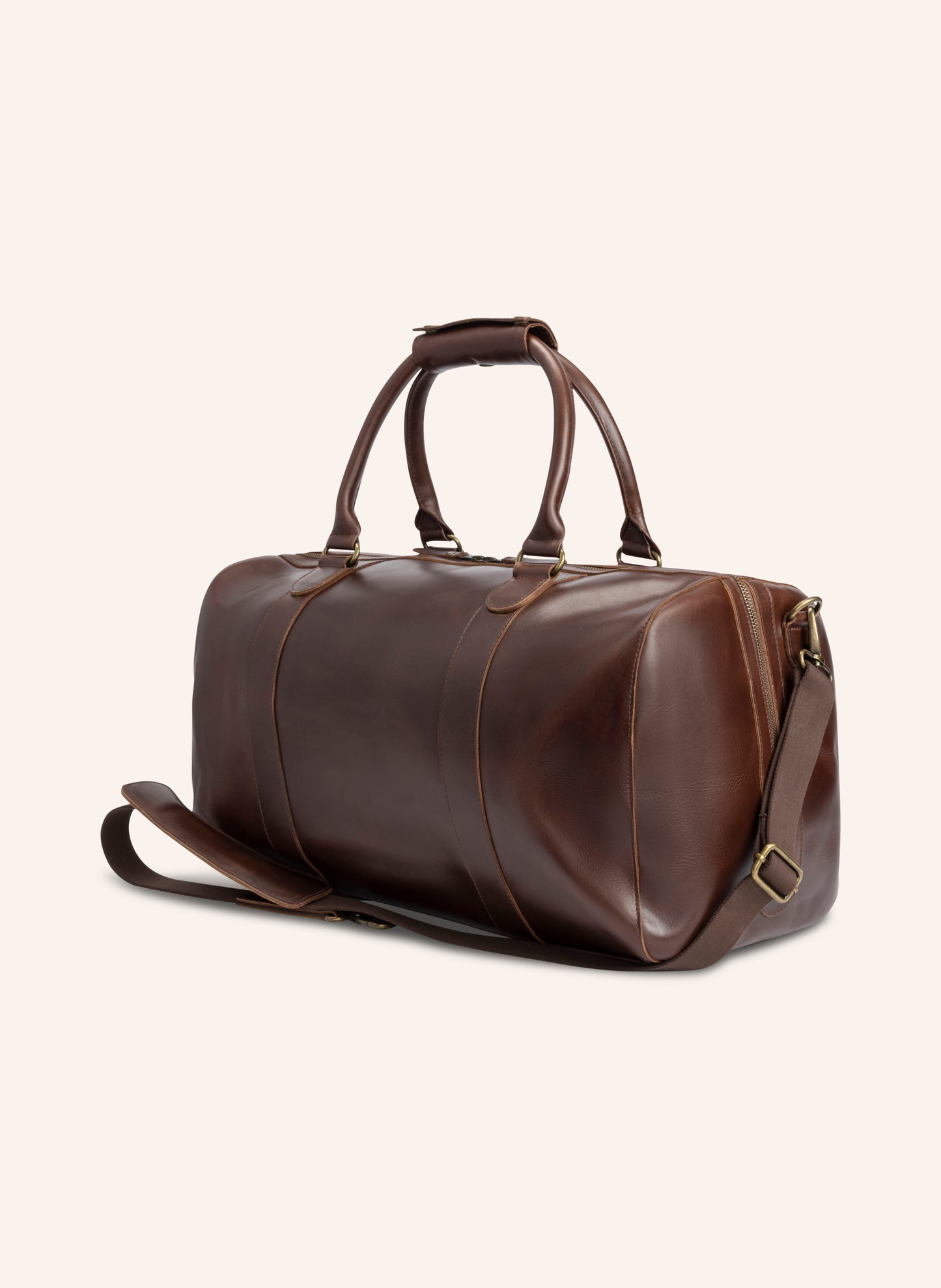 Leather Weekender Willow