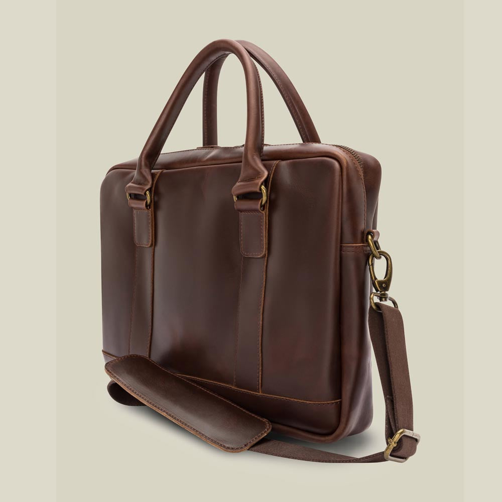 Leder Business Briefcase Everett - Charakter Sale