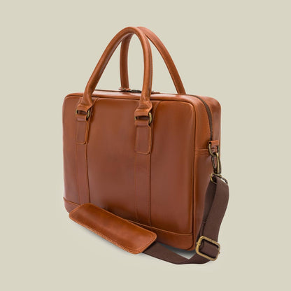 Leder Business Briefcase Everett - Charakter Sale