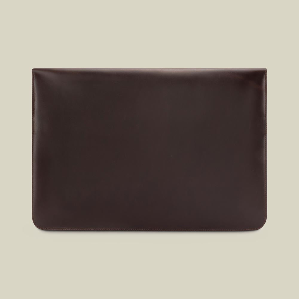 Leder Laptop Sleeve Terra