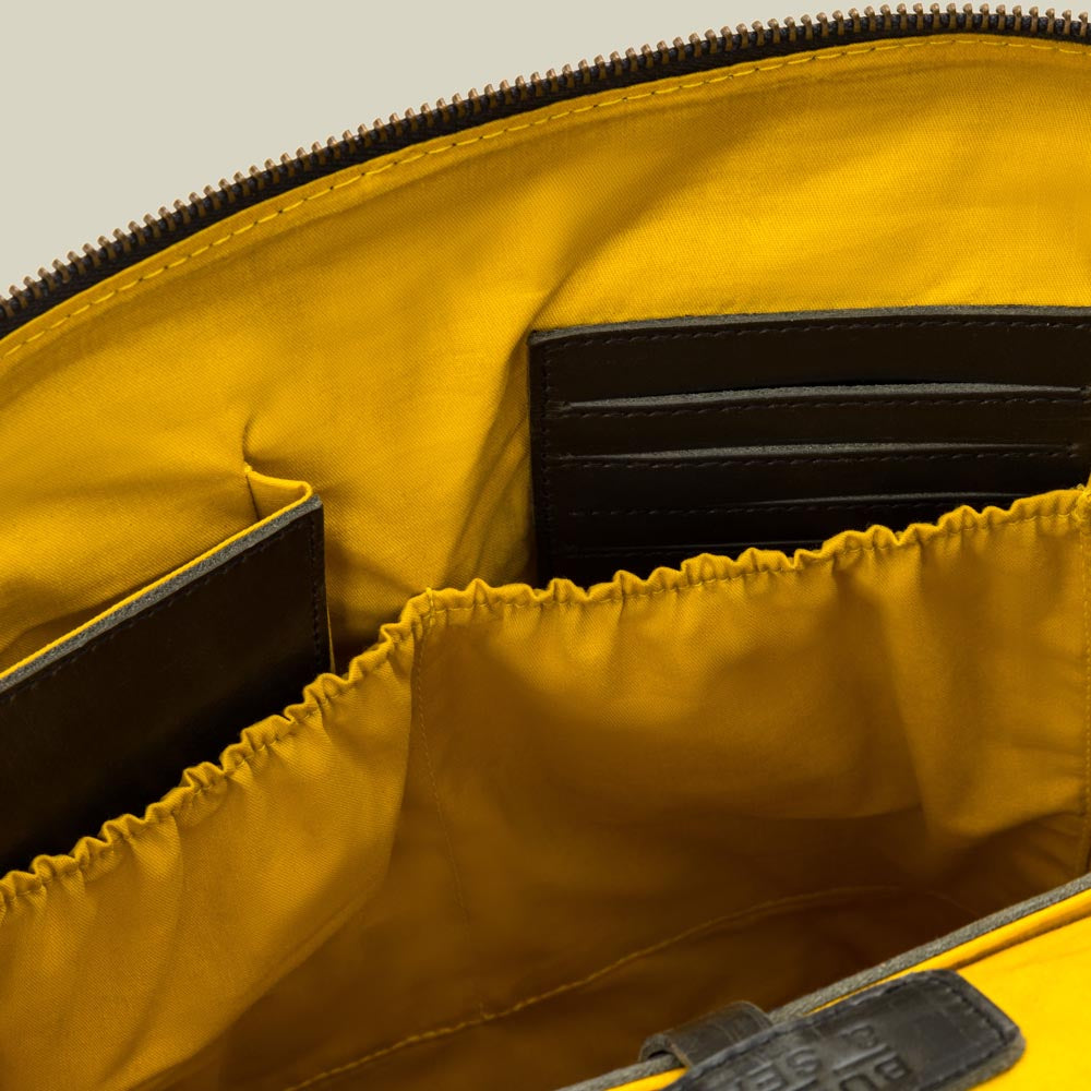 Backpack Siwa Anthracite | Yellow