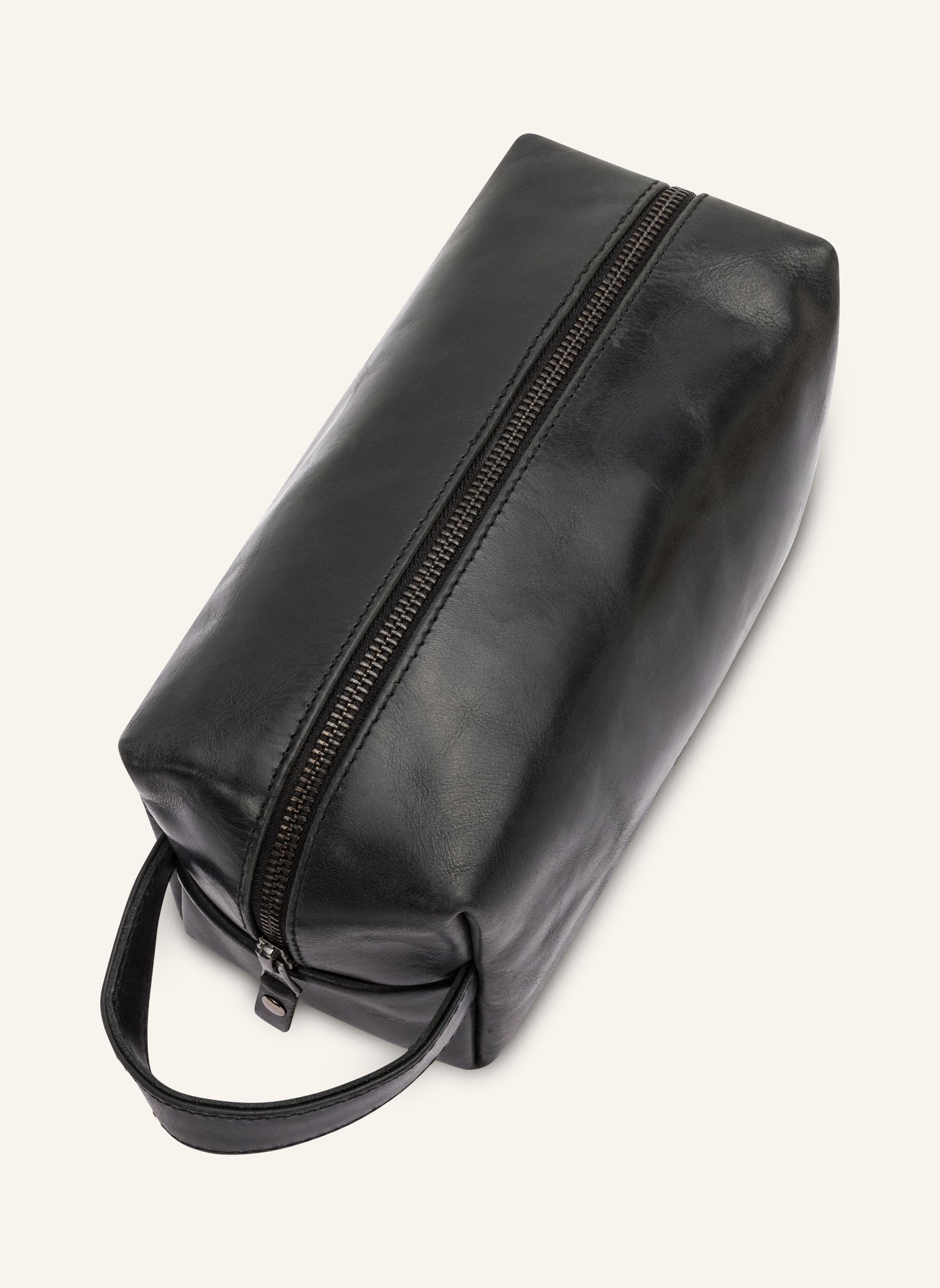 Leather washbag Everest